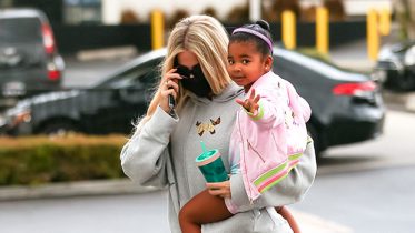true-thompson,-3,-is-adorable-in-pink-sequin-skirt-with-mom-khloe-kardashian’s-$4k-donut-purse
