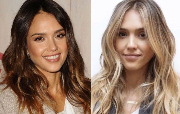 Jessica Alba Debuts ‘blonde-ish’ Highlighted Hair Makeover — Before & After
