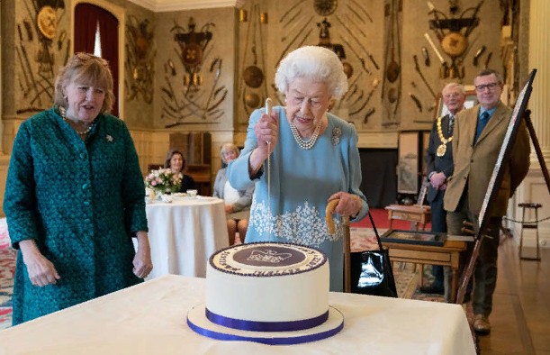 The Queen, 95, Makes Her First Public Appearance Of The Year Ahead Of Her 70th...